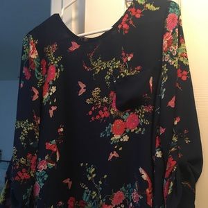 Lily White Floral Top